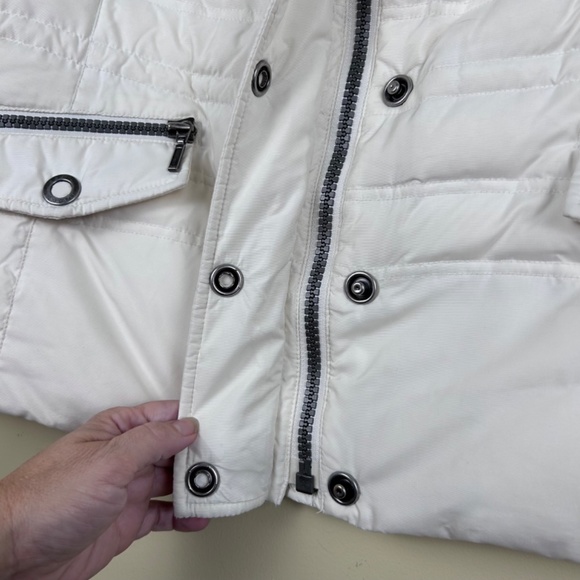 Eddie Bauer Women’s Goose Down puffer jacket with removable fur collar XL - Picture 9 of 14